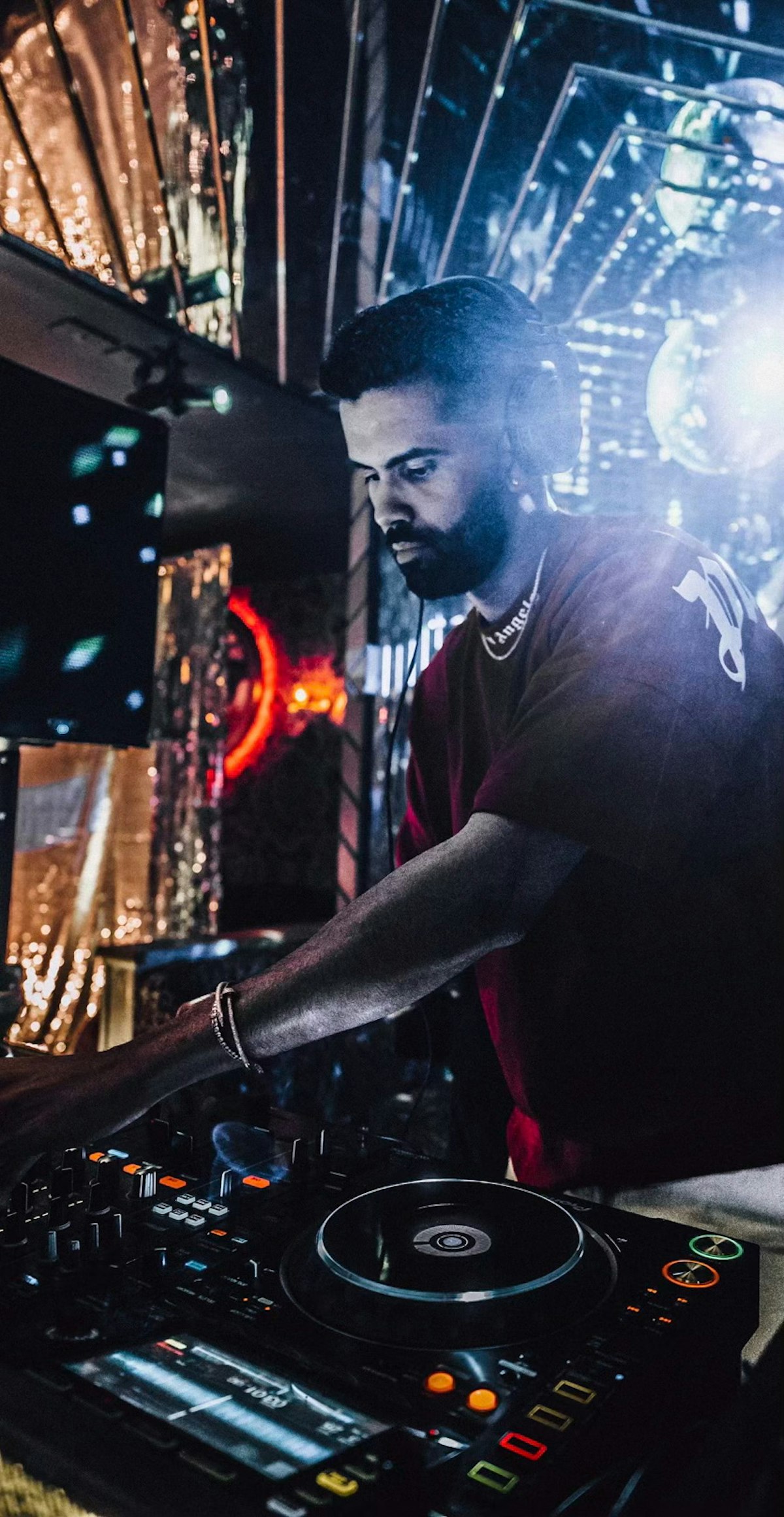 Nate Wyatt DJing