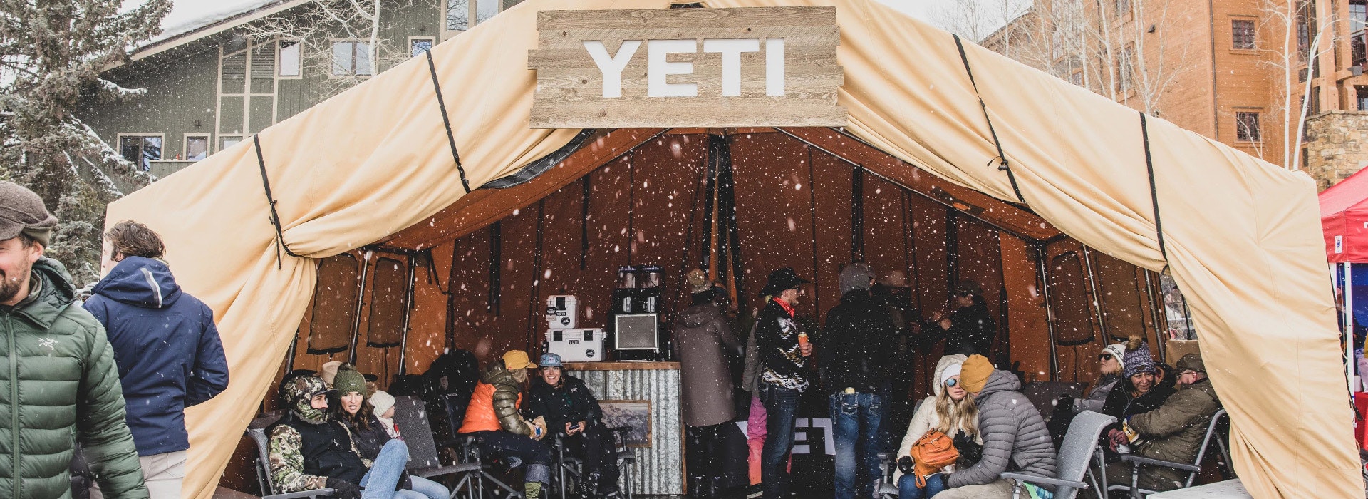 YETI tent at Rendezvous Music Festival