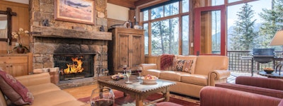 Living room in a JHRL property