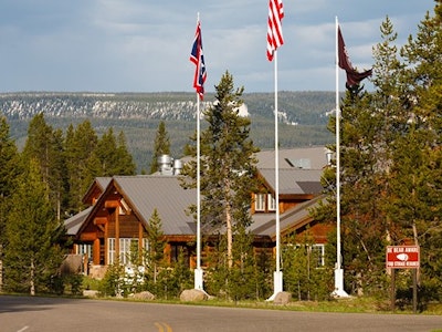 exterior of Grand Teton Lodge Company