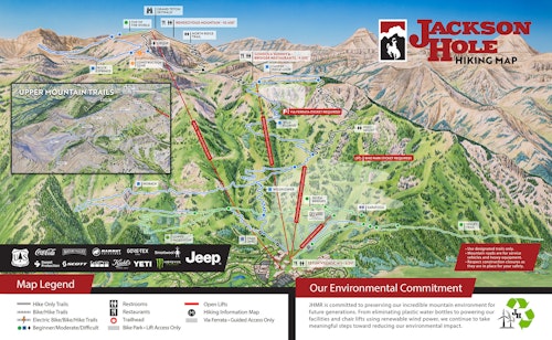 2024 Summer Hiking Map