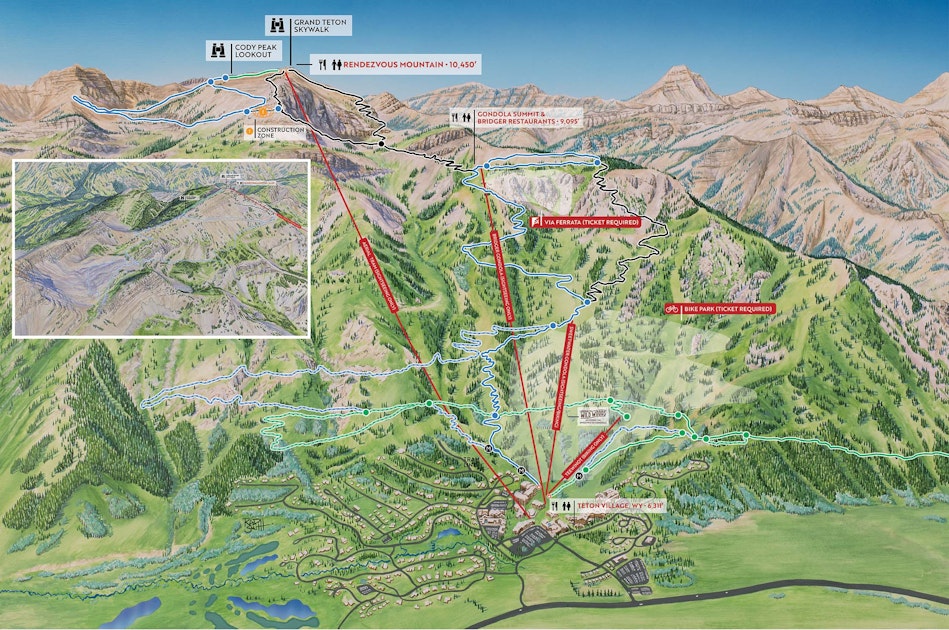 2024 hiking map