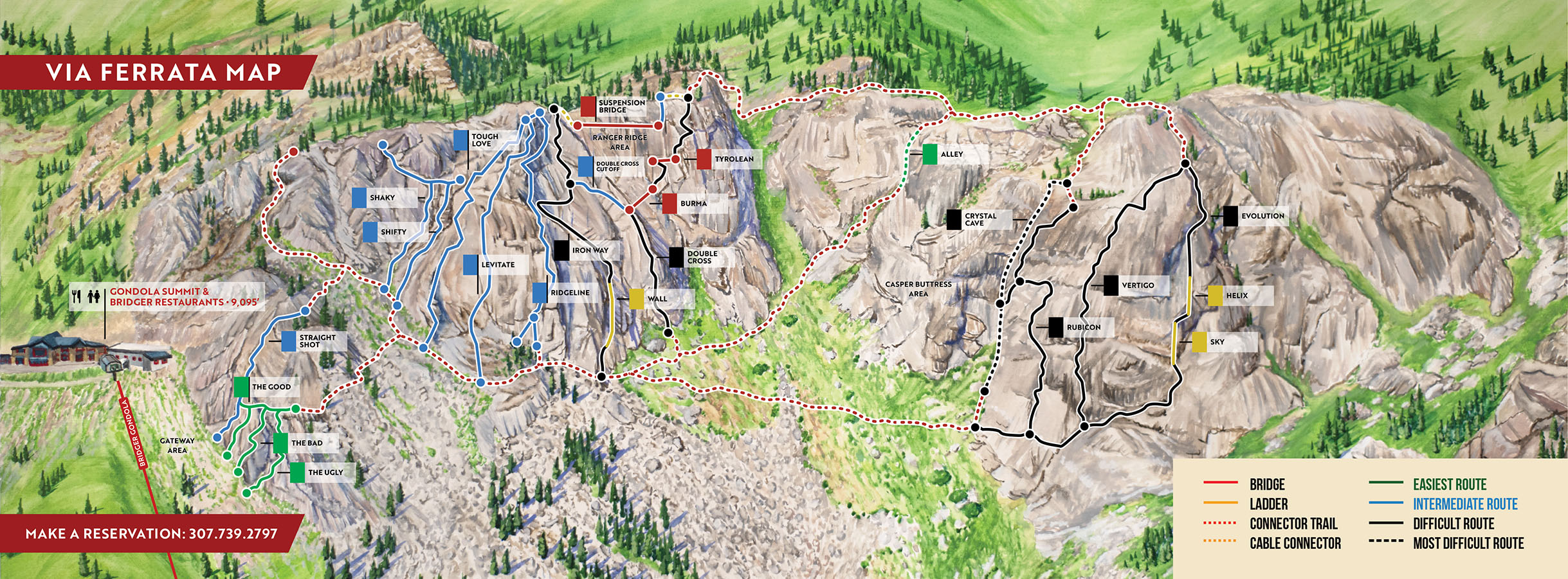 Via Ferrata Jackson Hole Mountain Resort