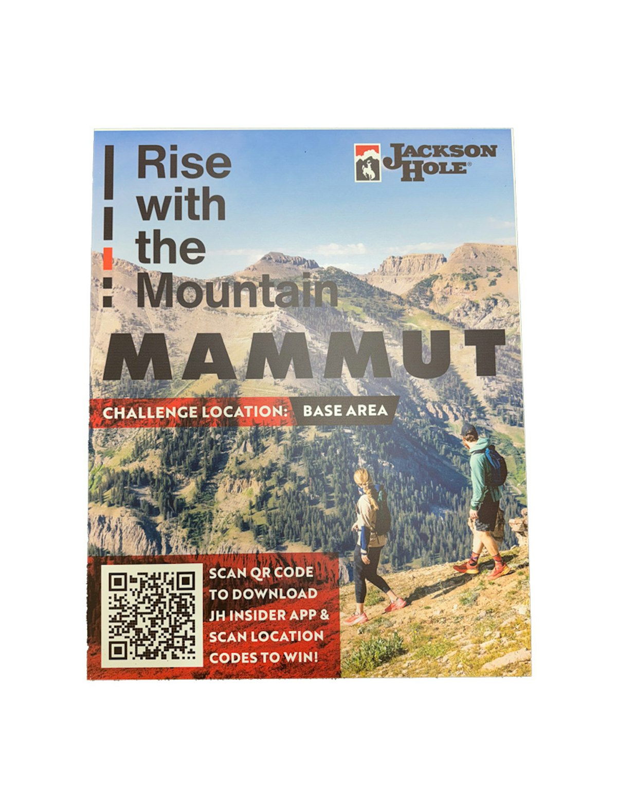 Mammut Rise with the Mountain sign