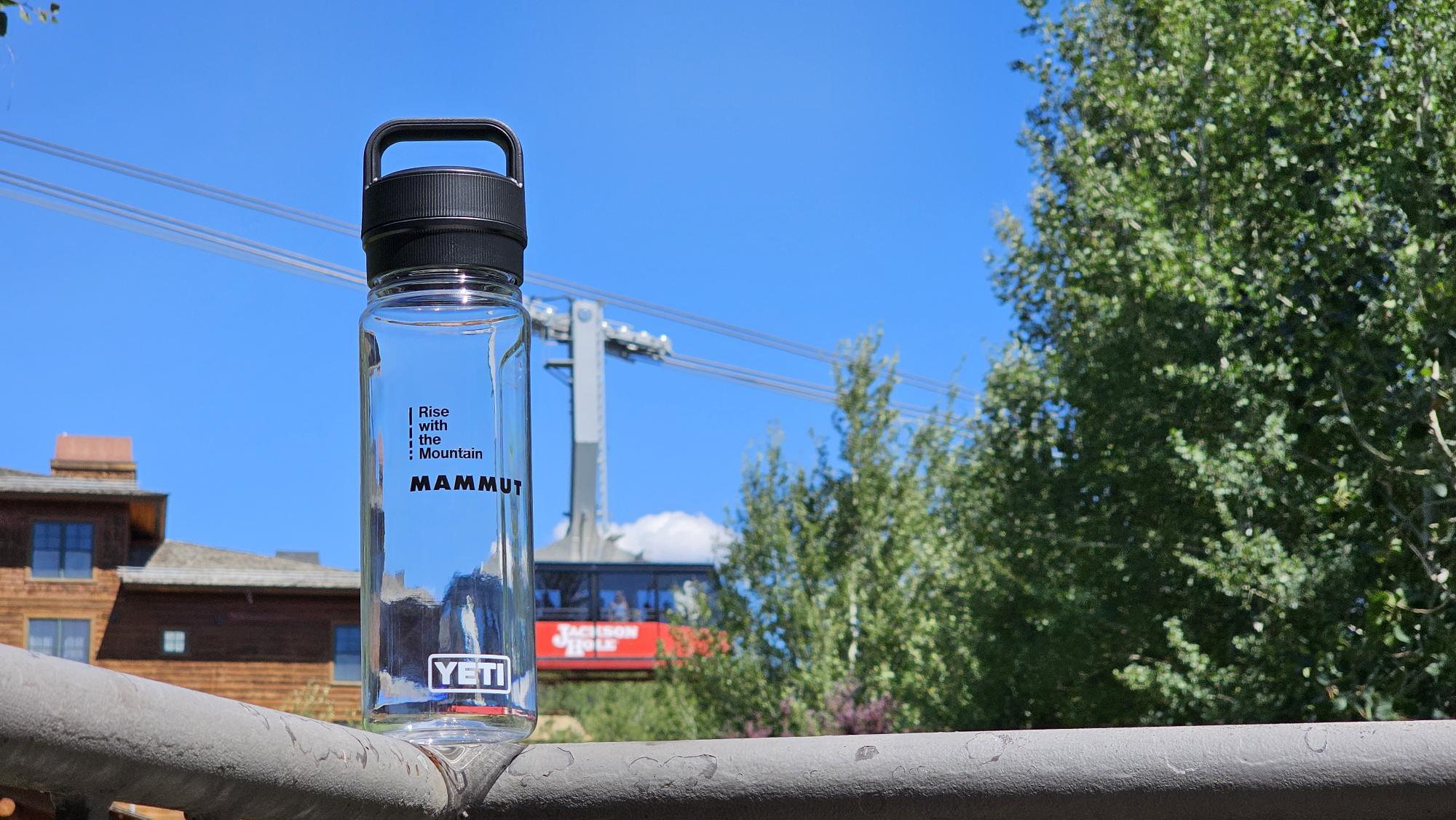 Mammut-branded YETI water bottle
