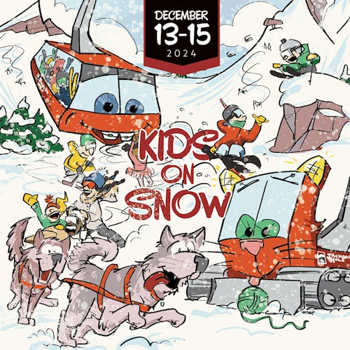 Kids on Snow Graphic