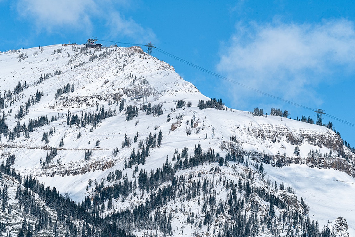 JHMR covered in early season snow