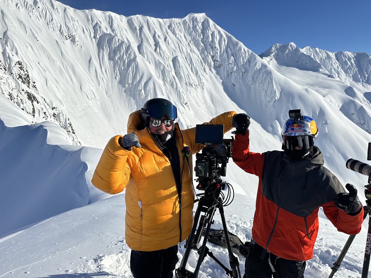 Todd Jones & Kai stoked filming in AK