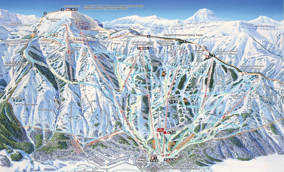 Winter 24/25 Trail Map