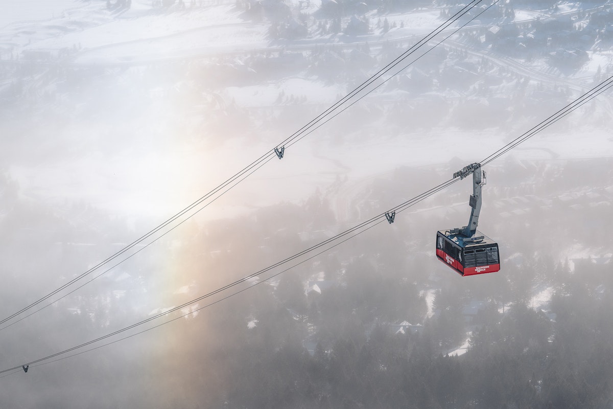 Tram in Winter