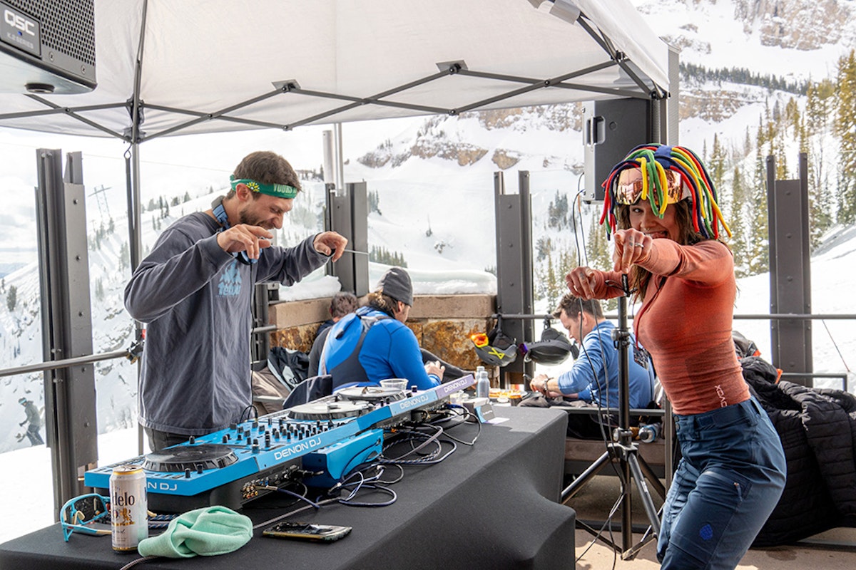 DJ at Rendezvous Lodge