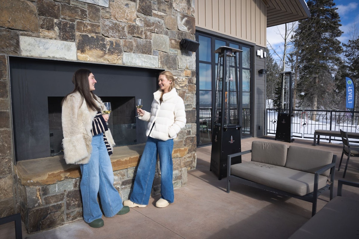 Trapper's Outdoor Fireplace