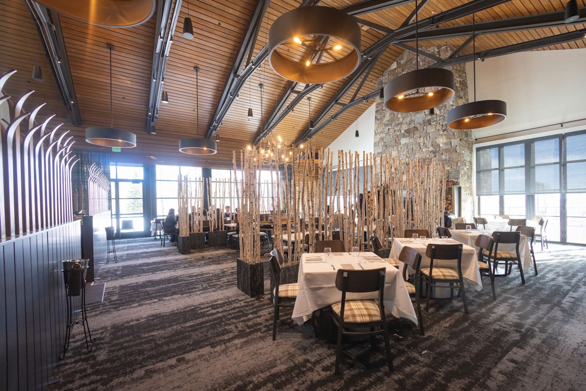 Trapper's dining room