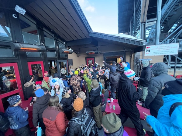 People Dancing at Tram Dock