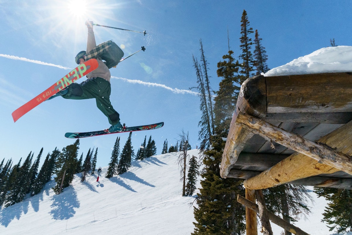 Spring Skiing in the Stash Park