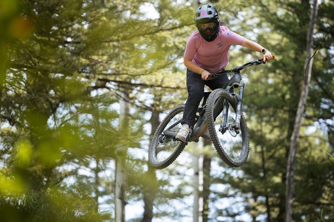 Women's mountain biking group Jackson Hole