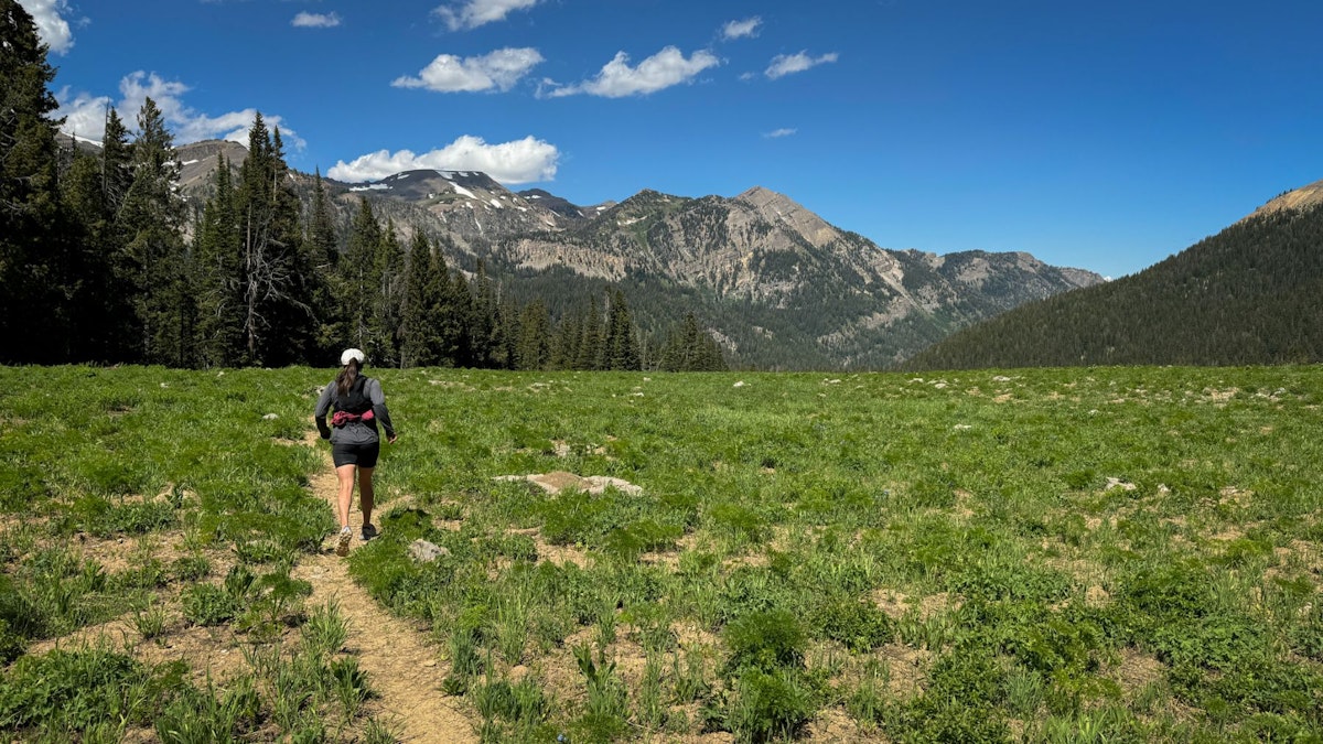 Running towards Granite Canyon