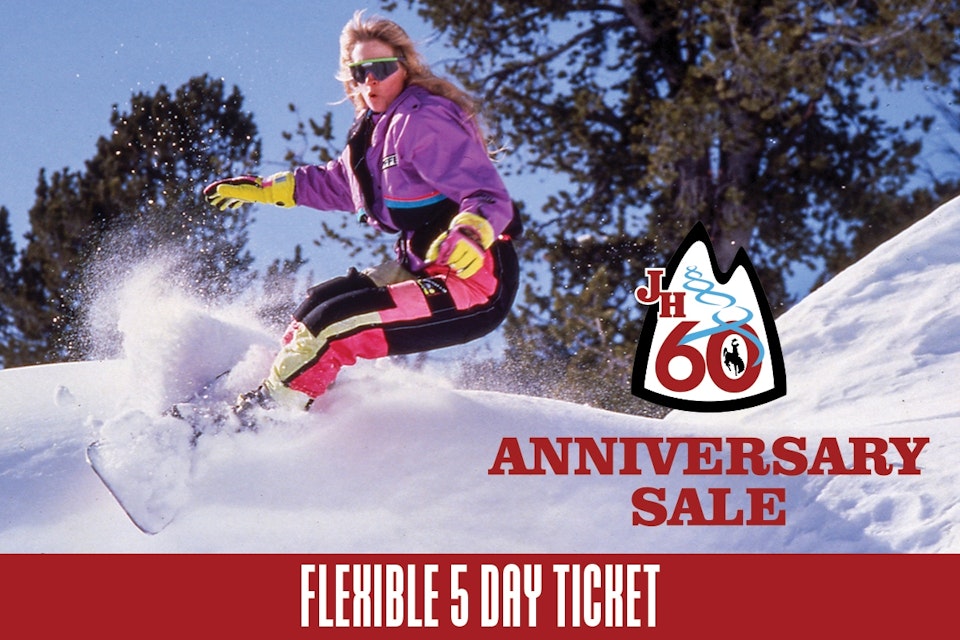 Retro Snowboarder Flex 5 Flyer