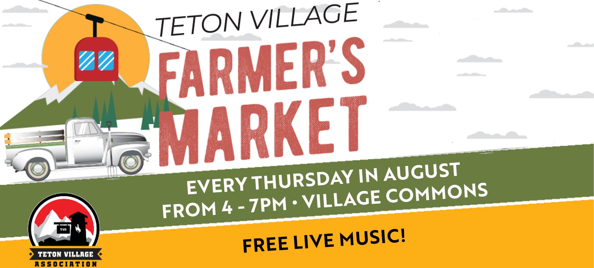 Teton Village Farmers Market Flyer