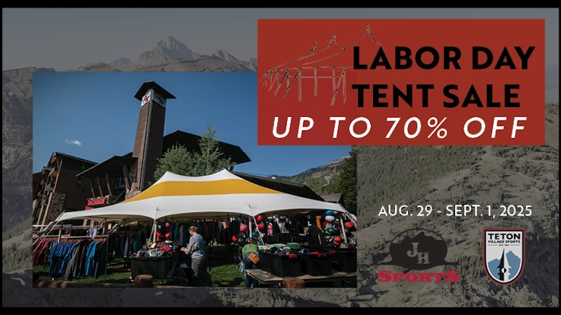 Labor Day tent sale creative