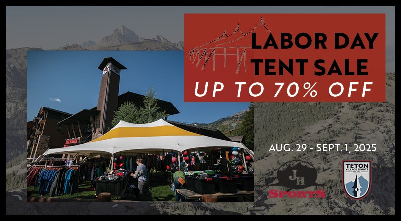 Labor Day tent sale creative