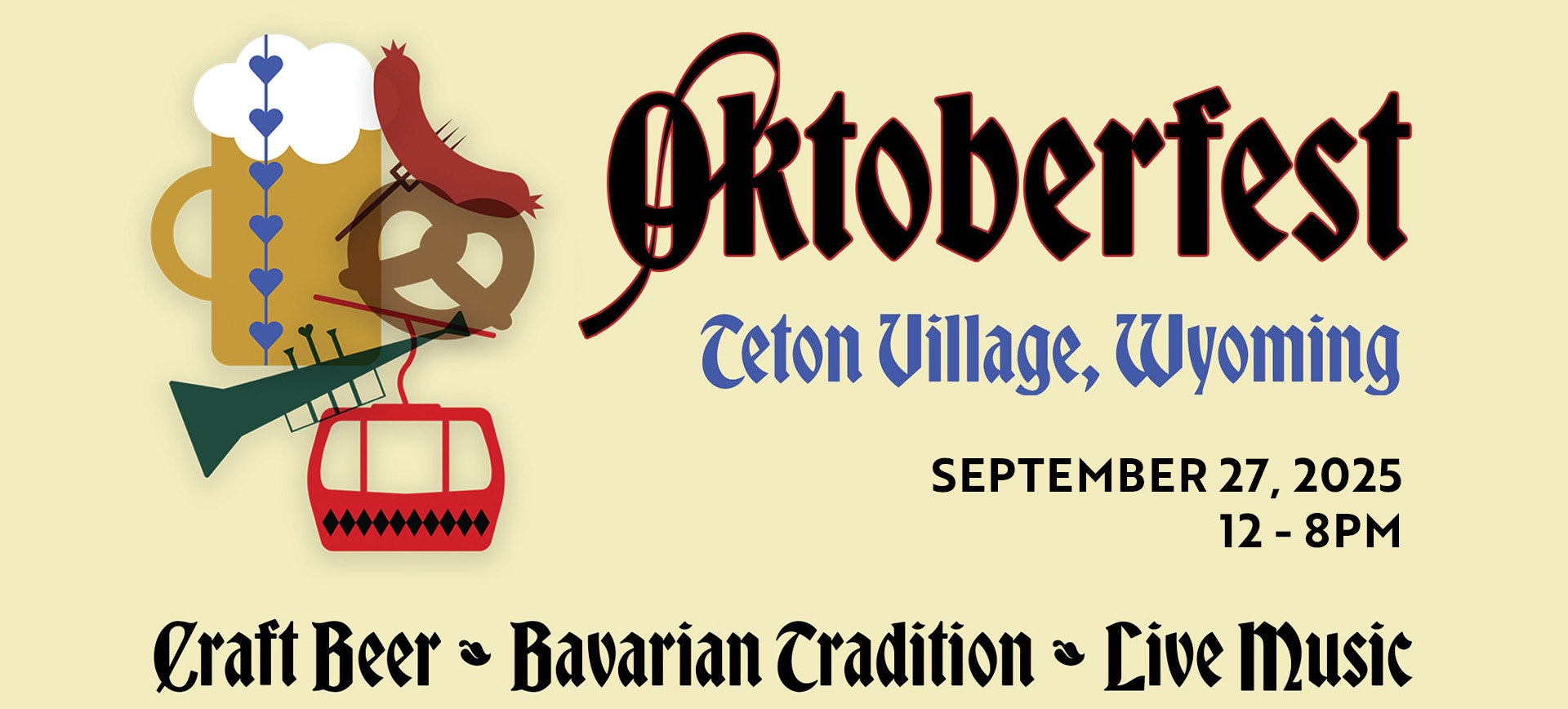 Oktoberfest 2025 flyer