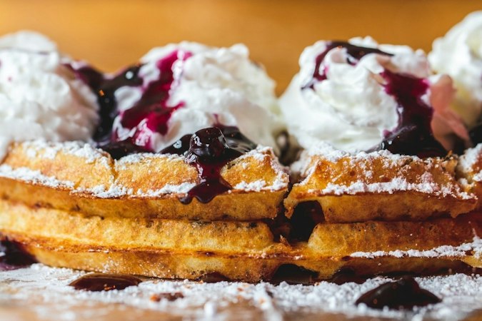 Waffles at Corbets