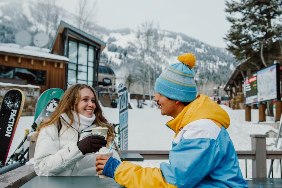 General Store porch in winter