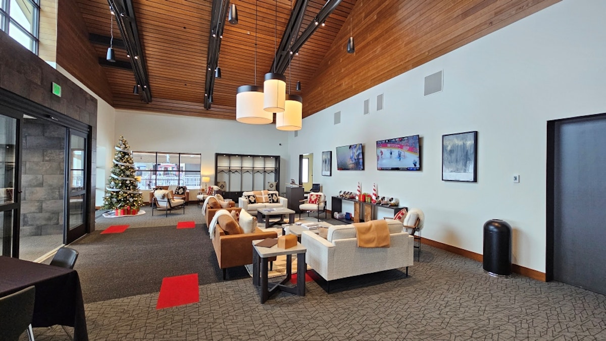 solitude lounge area