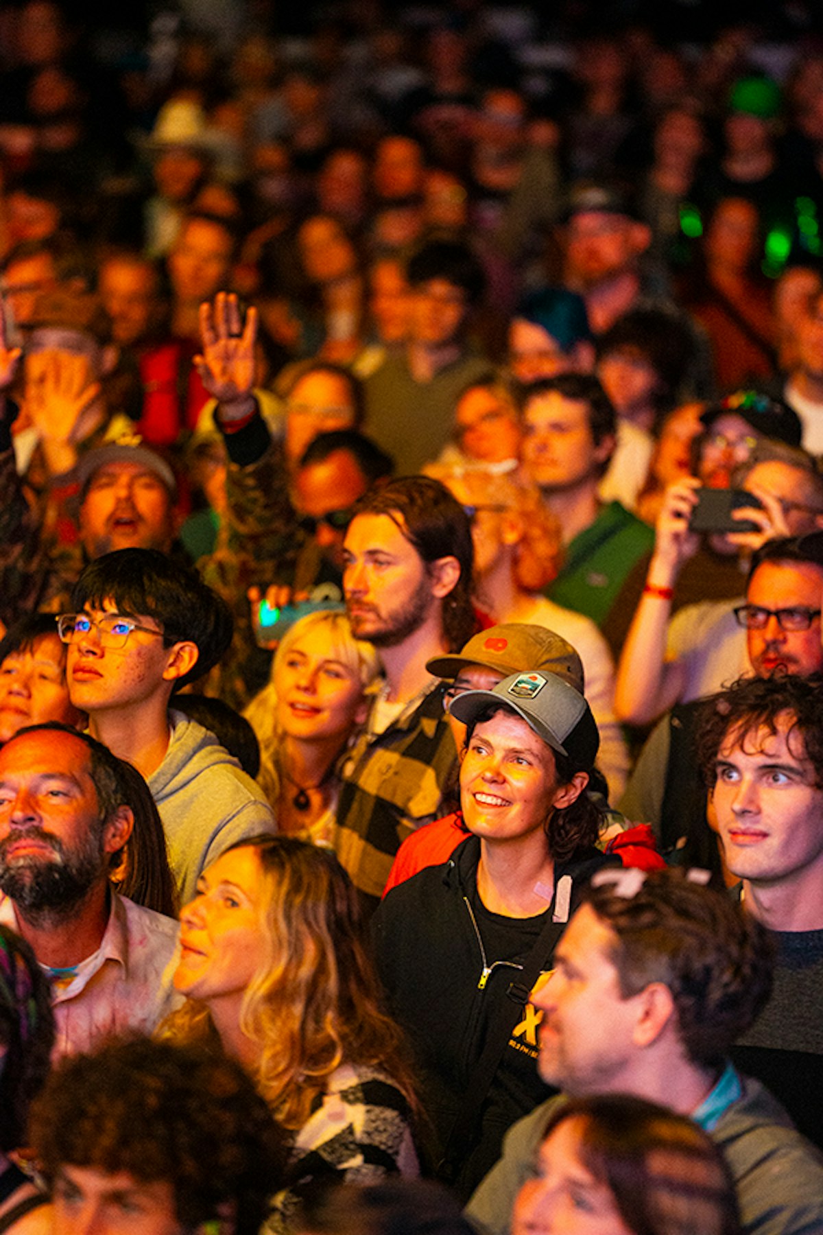 Crowd at a Flaming Lips concert