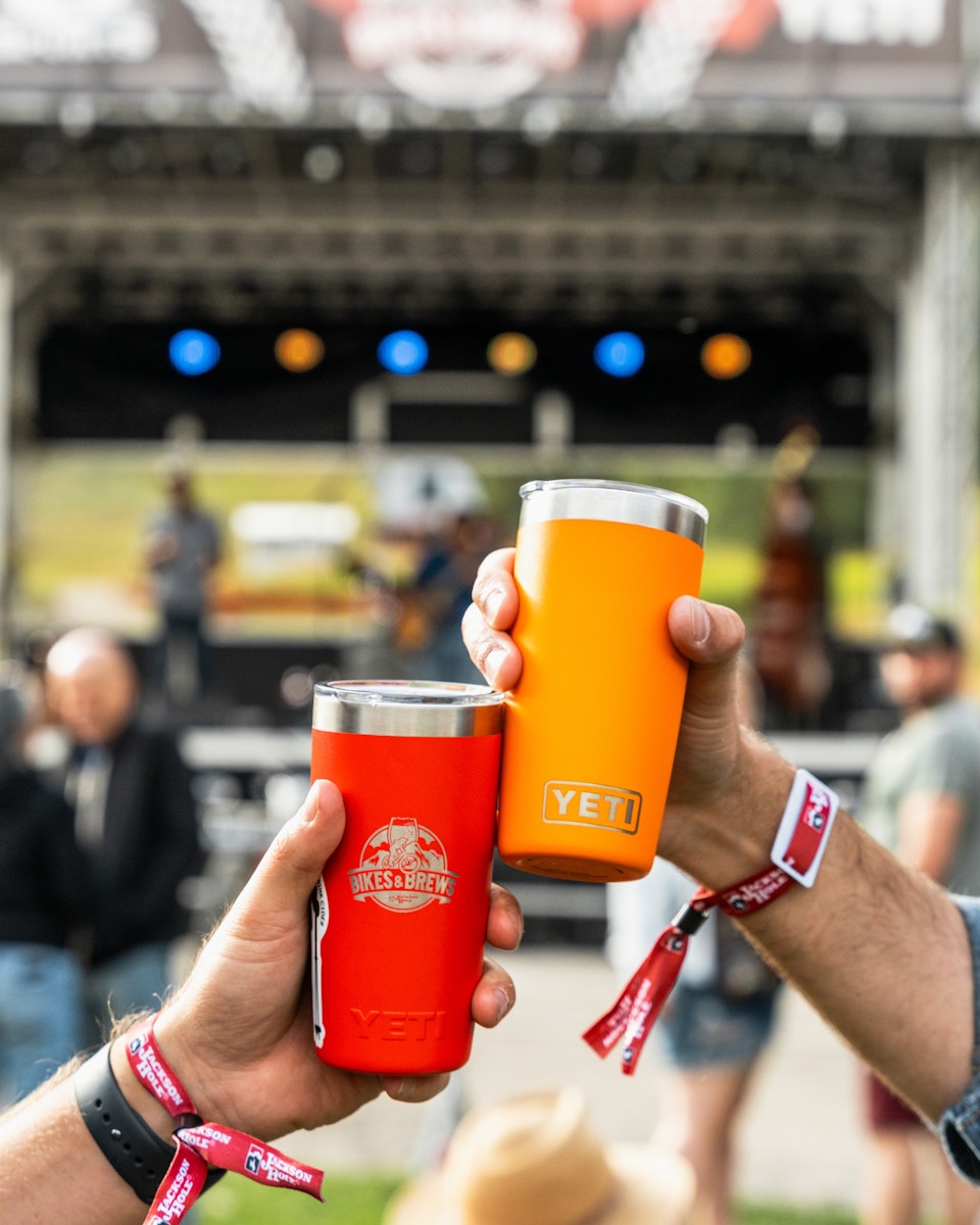 Bikers and Beer Tents