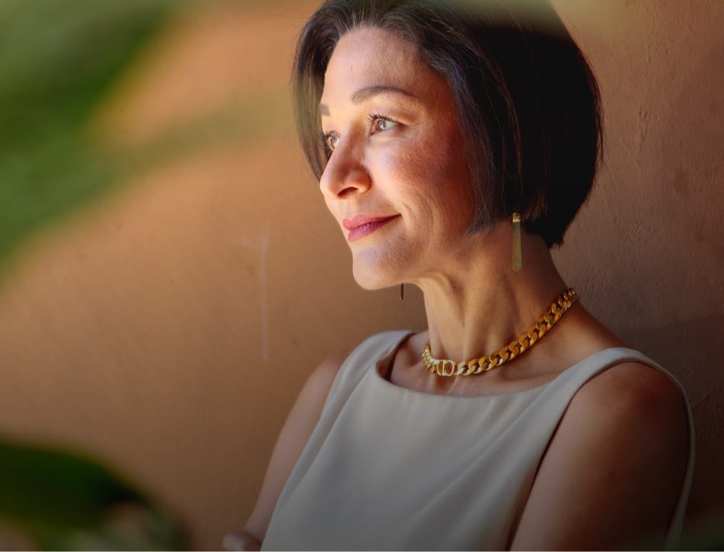 Dr. Salma Aziz Smiling.