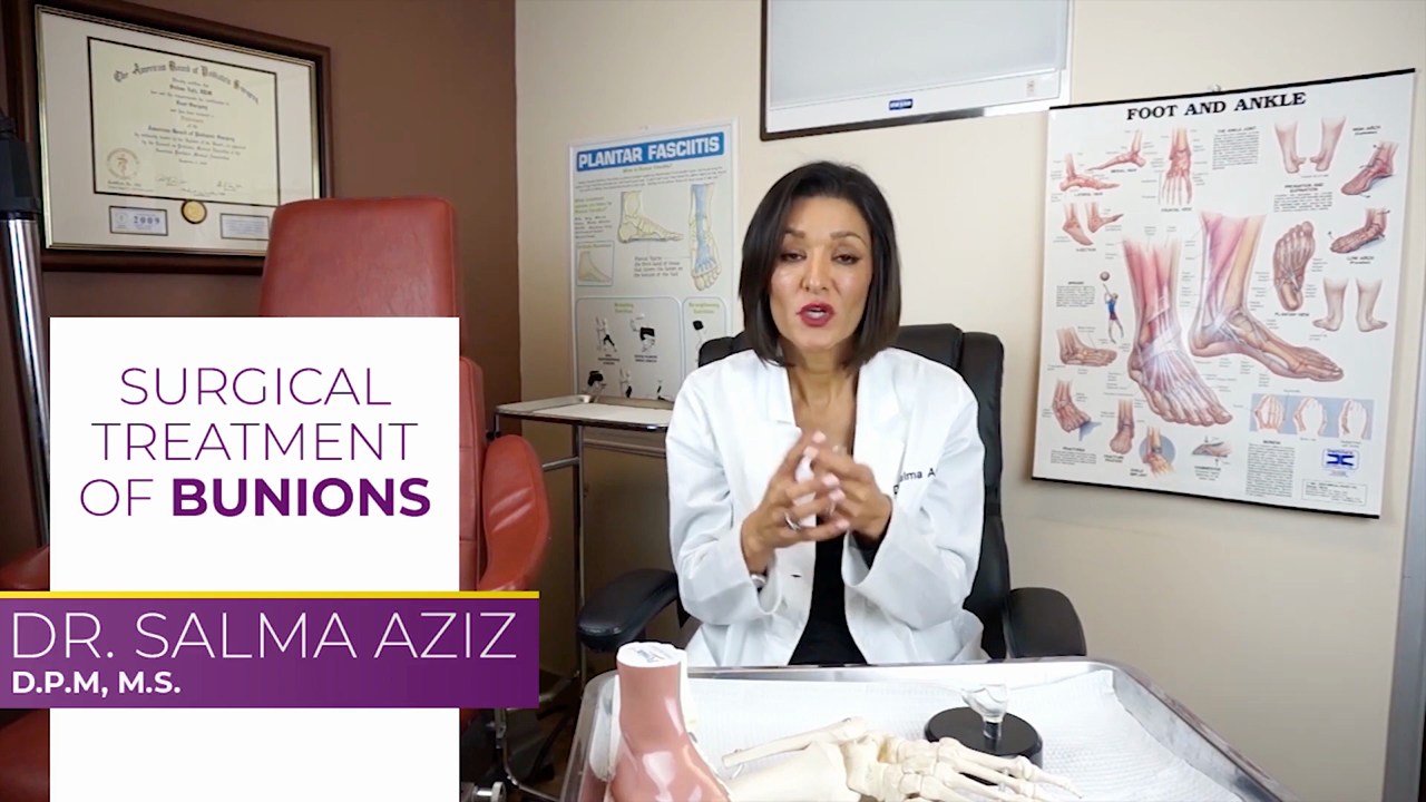 Dr. Salma Aziz bunions lecture