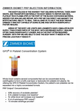 PRP Information