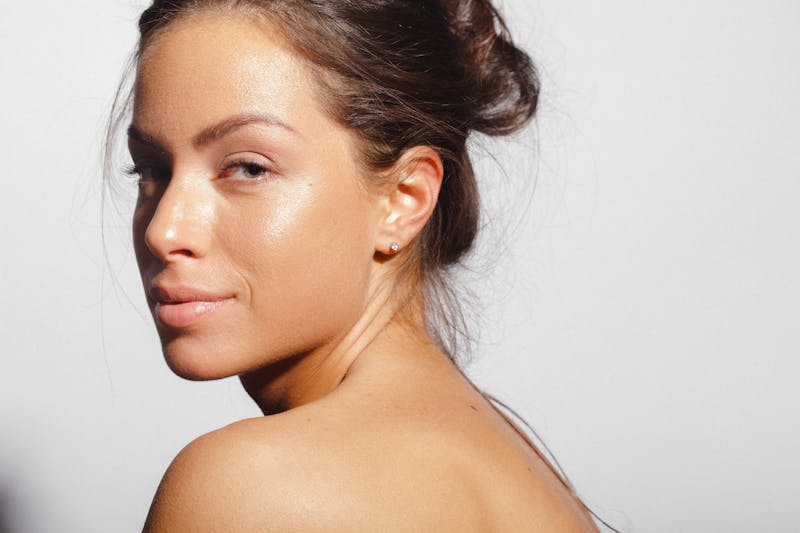 woman with radiant skin