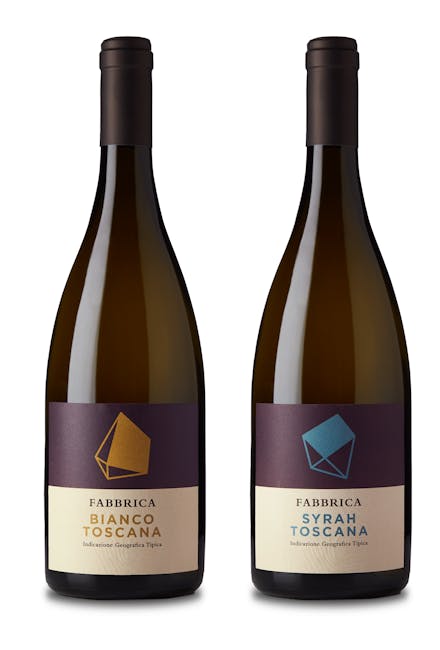 Range wines Rosato, Bianco, Syrah & Sangiovese