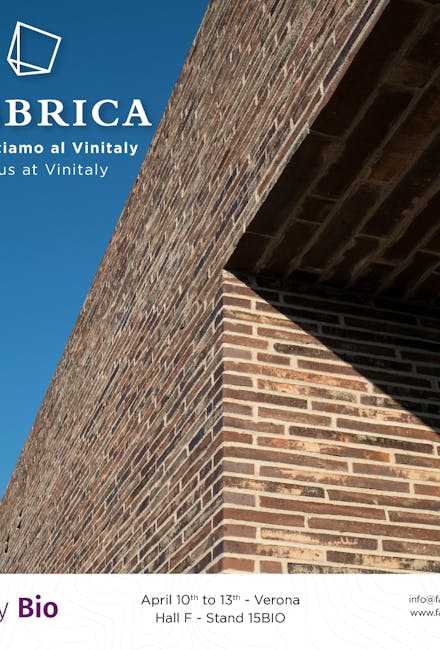Fabbrica sara presente al Vinitaly 2022 - Pad F, Stand 15BIO Fabbrica Vinitaly 2022