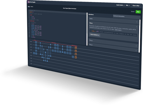 Quantum Inspire Visual Interface