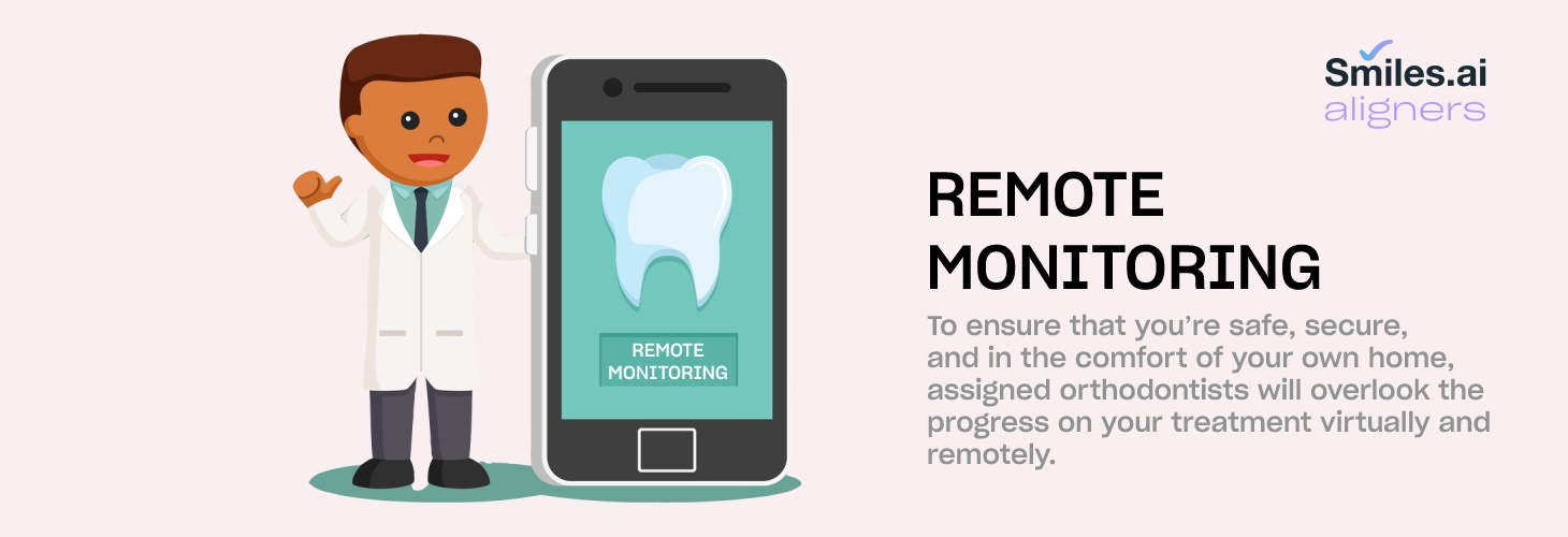 What is remote monitoring in aligner treatment? Smiles.ai