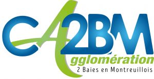 Logo de la CA2BM, collectivité qui donne les directives pour le réseau de transport dont Keolis s'occupe.