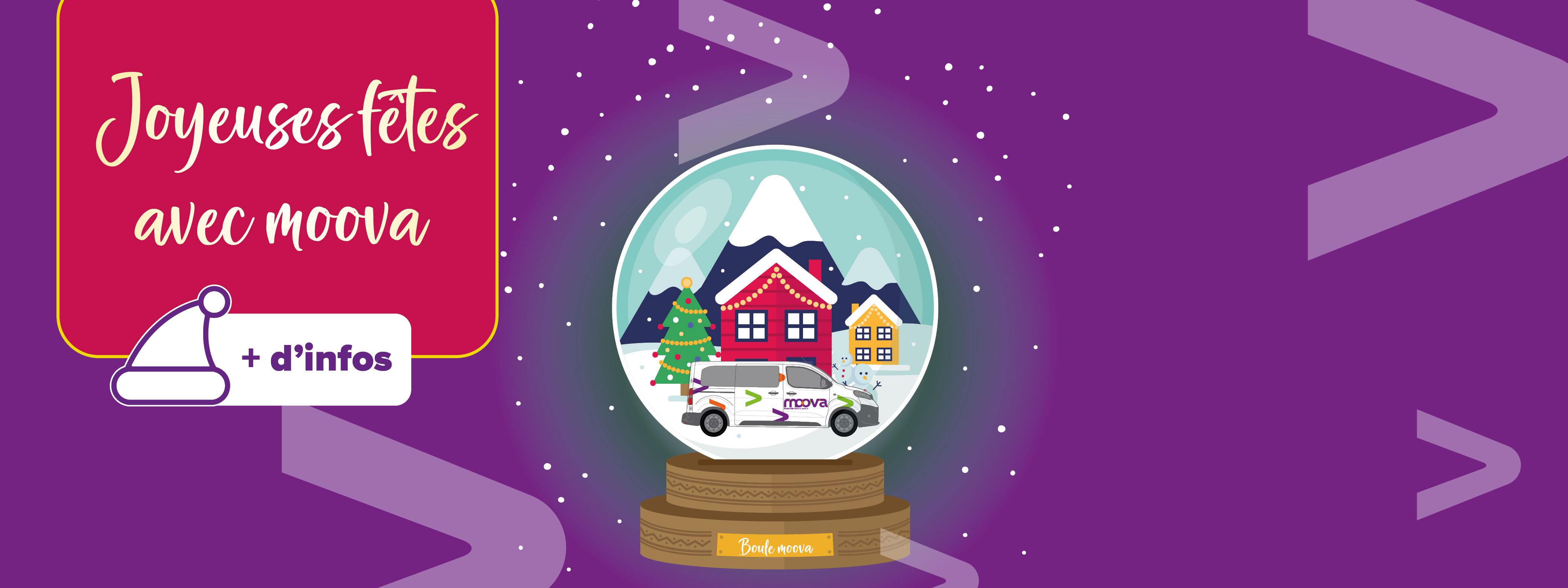 Joyeuses fêtes avec moova
