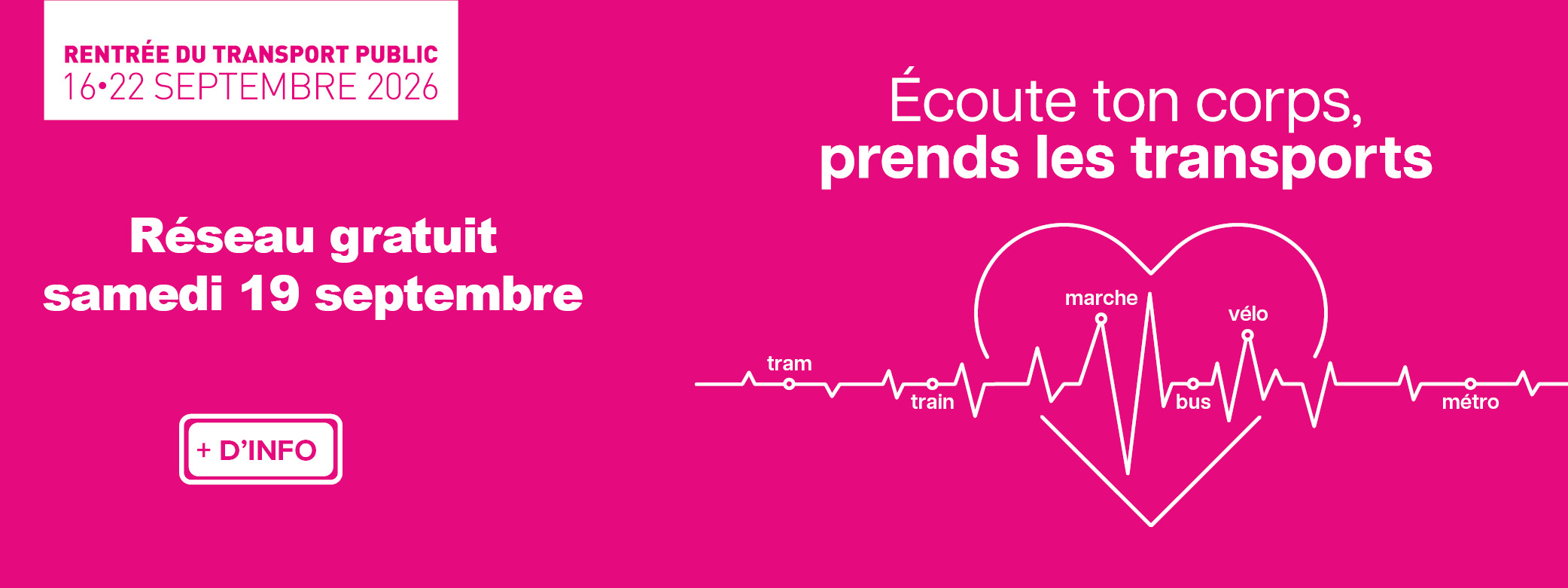Réseau gratuit le 19 septembre