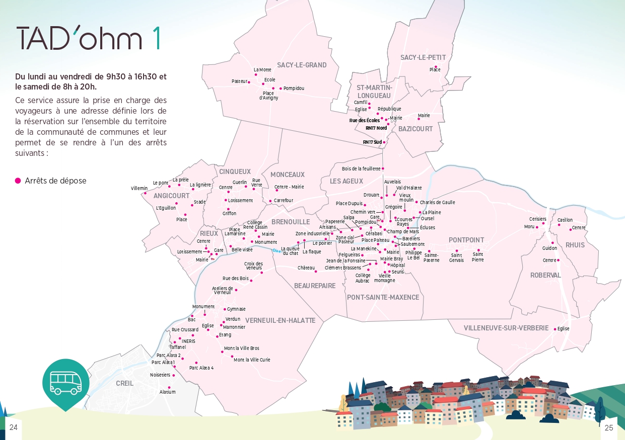 brochure de dessertes