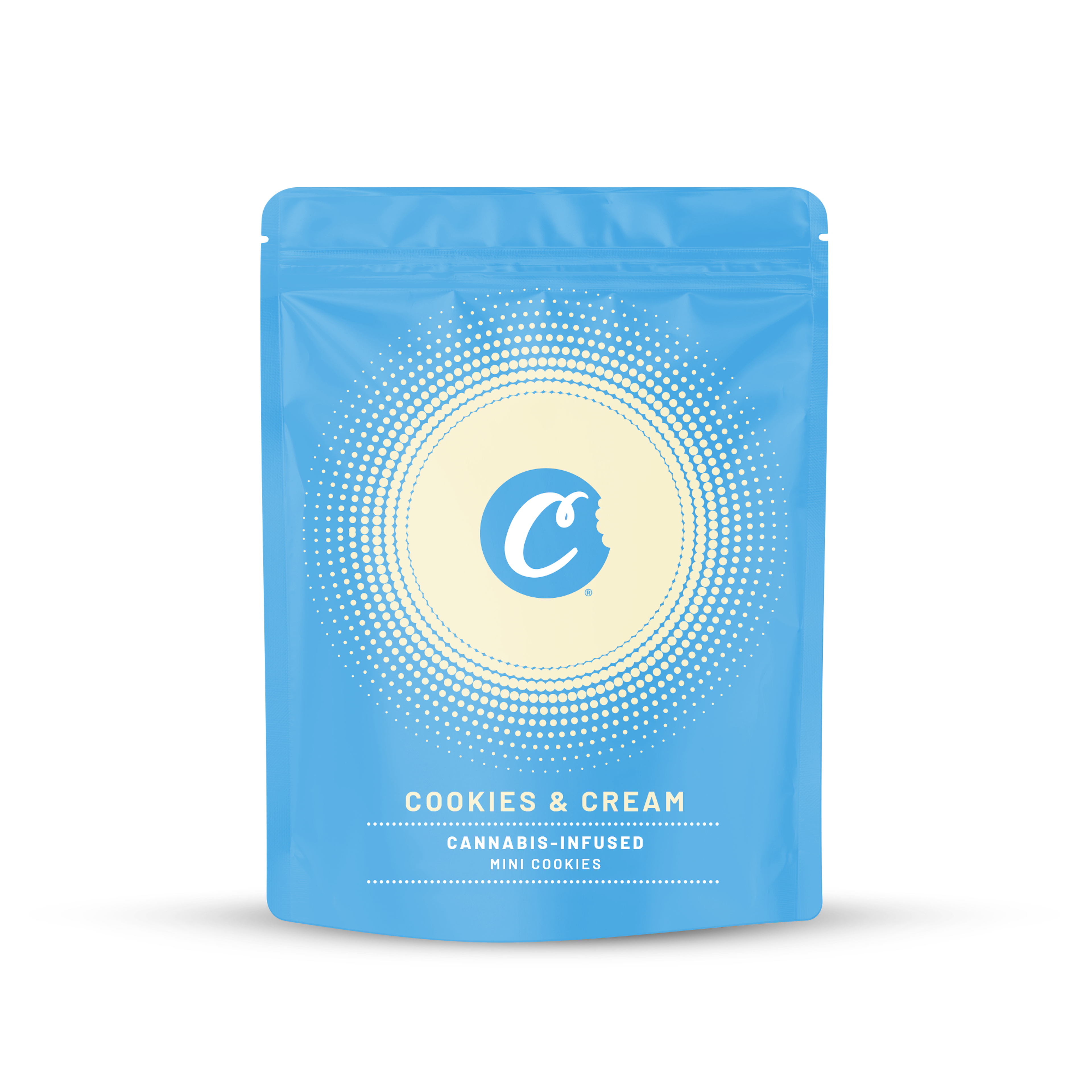 Cookies - Cookies & Cream - THC - Cookies - Baked Goods - Edible - 10ct Bag - 100mg - CA