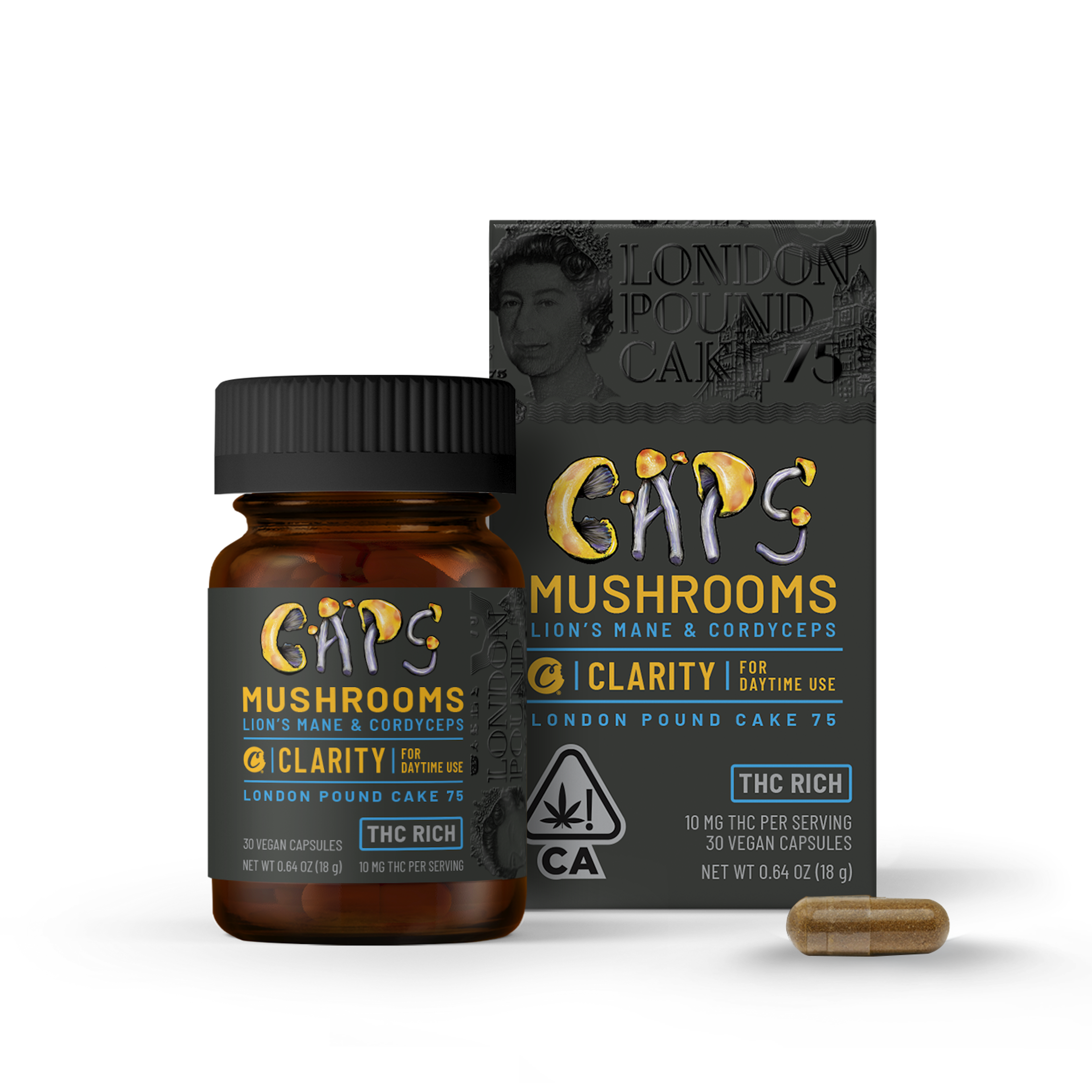 Cookies - Clarity - THC - Softgel - Capsule - Concentrate - 30ct Bottle - Carton - 18g - CA