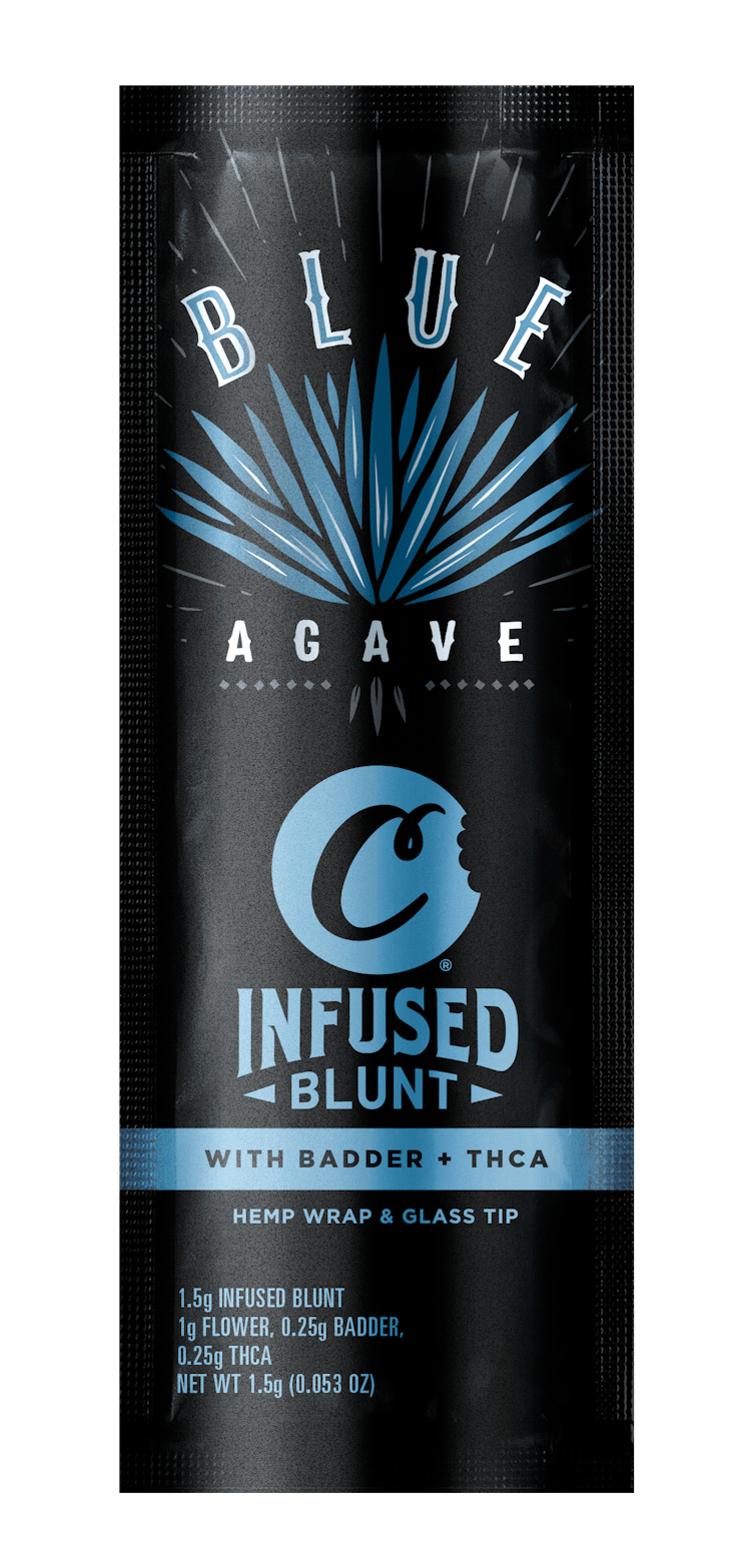 Cookies Blue Agave THC Indoor Non Infused Blunt Preroll