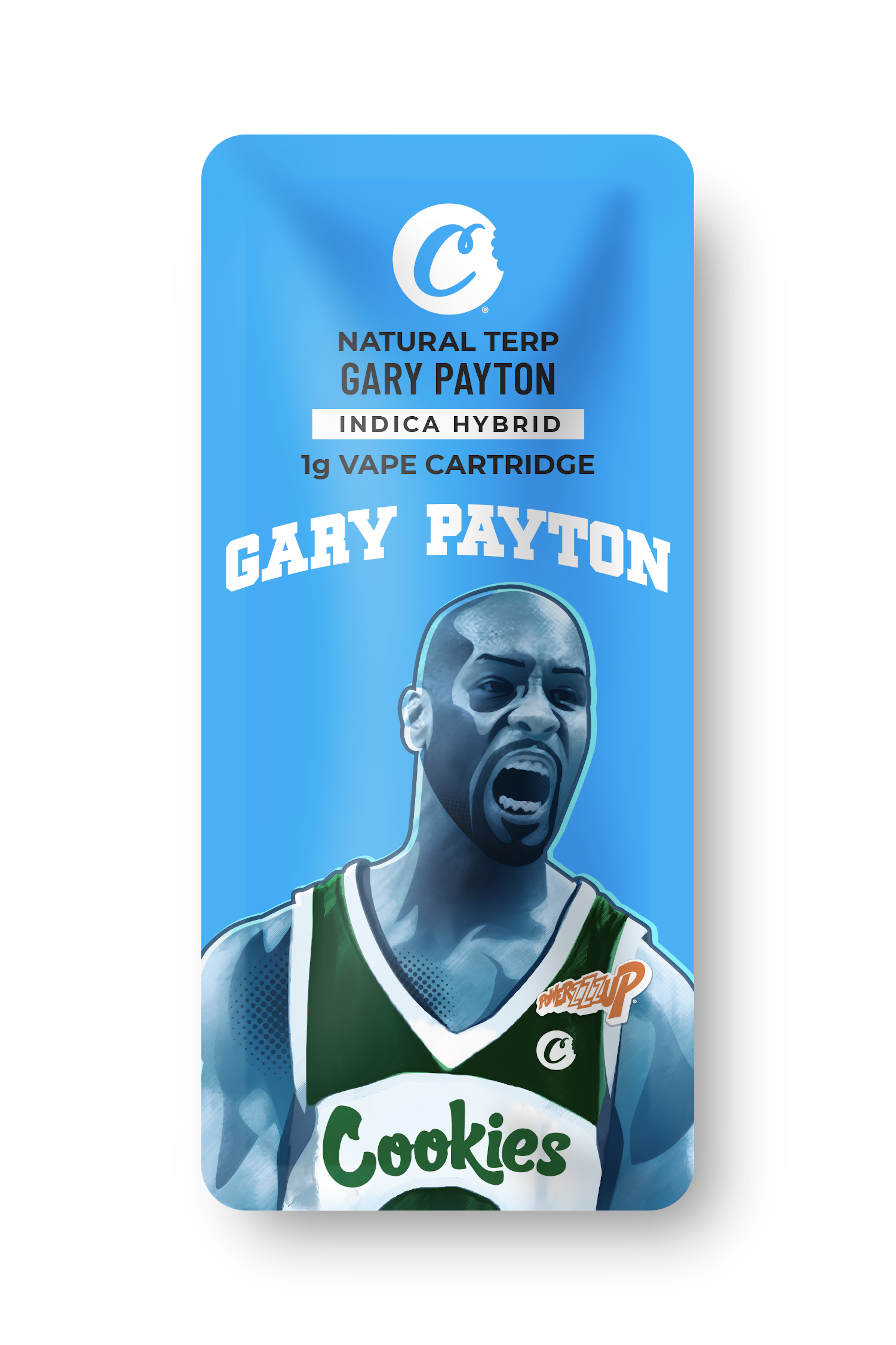Cookies - Gary Payton - THC - Distillate - Cartridge - Vape - Fat Boy Cartridge - Tray - Pouch - 1g - CA
