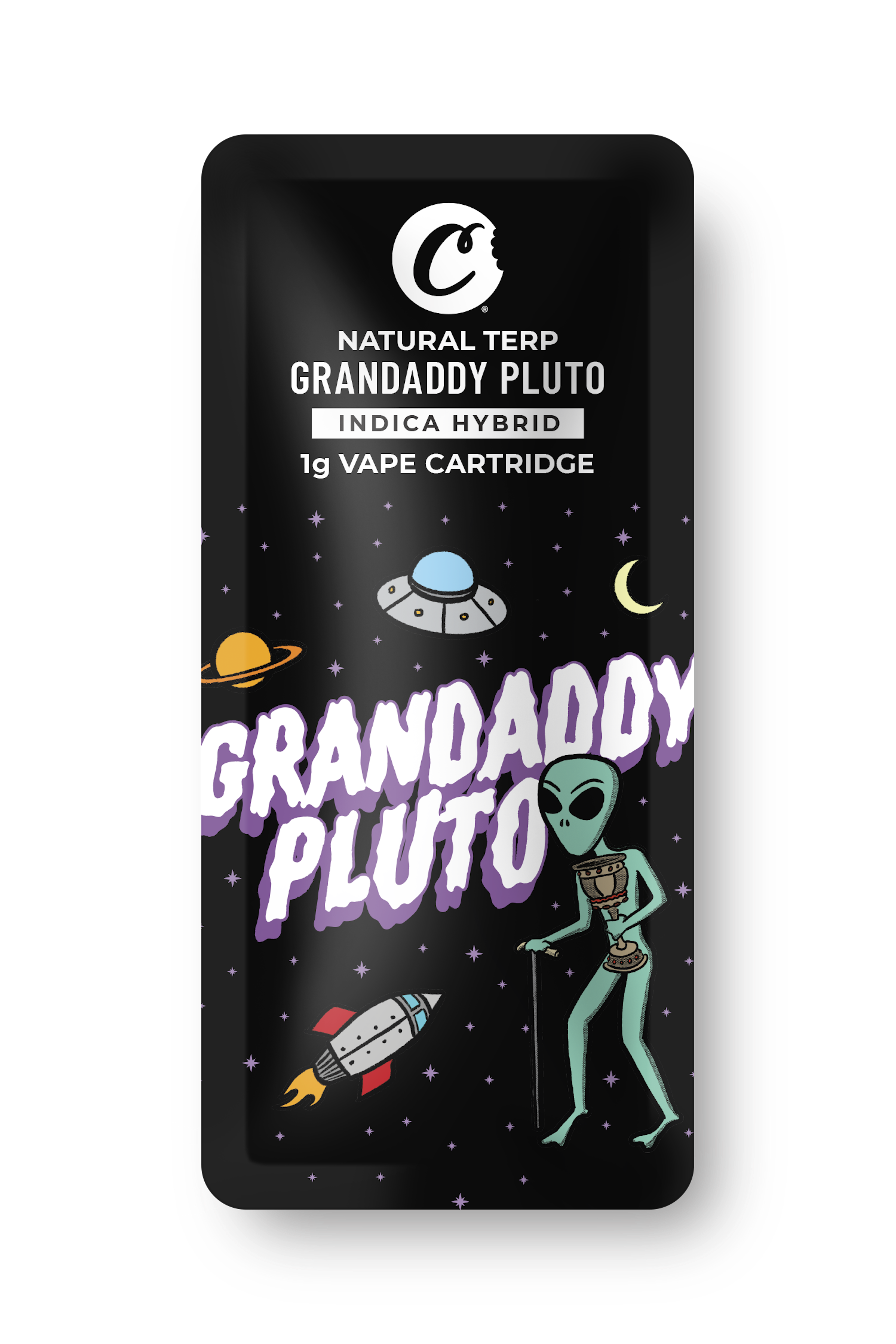 Cookies - Grandaddy Pluto - THC - Distillate - Cartridge - Vape - 510 - Tube - Carton - 1g - CA
