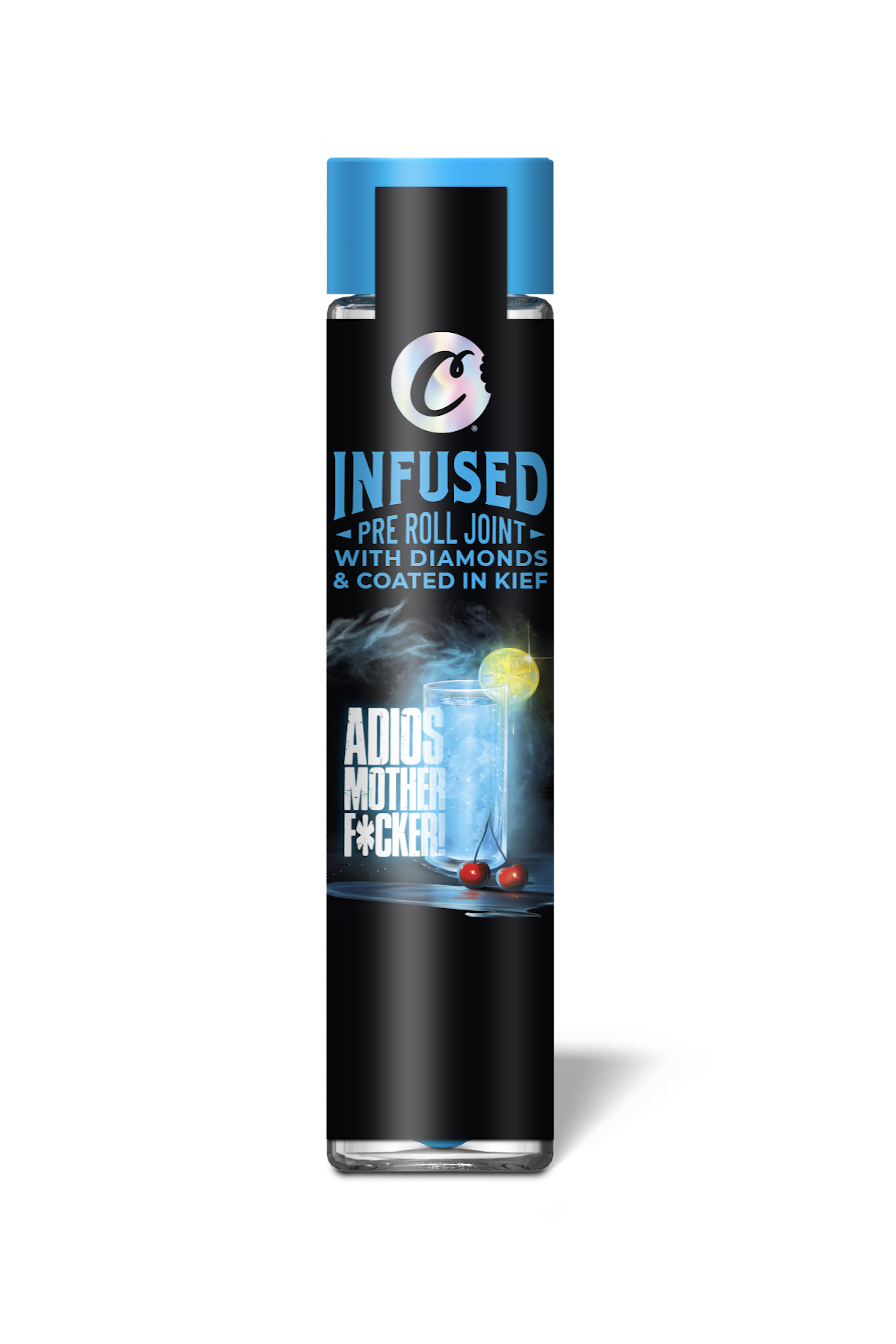 Cookies - Adios Mother Fucker - THC - Infused - Joint - Preroll - Glass Tube - 1g - CA