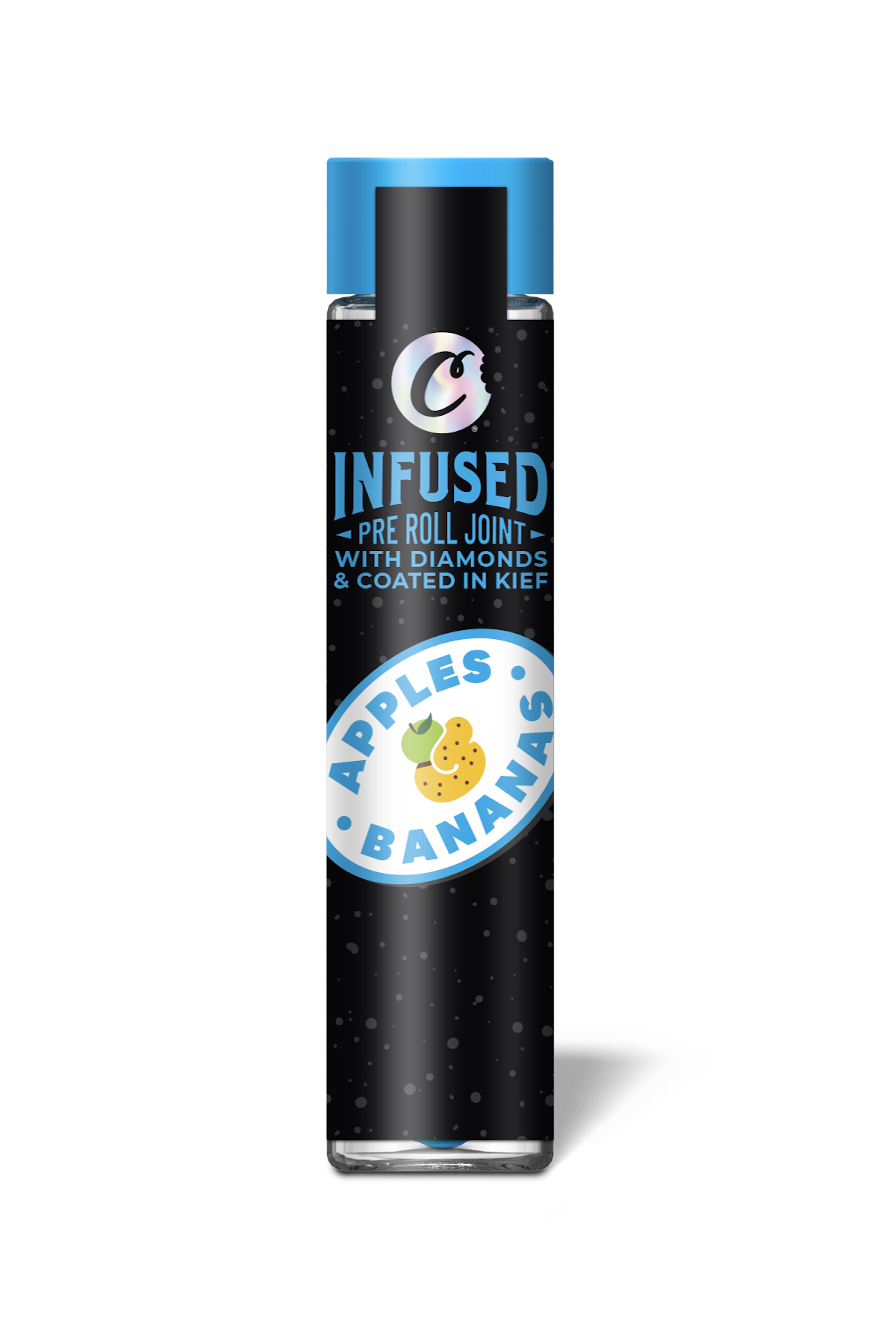 Cookies - Apples & Bananas - THC - Infused - Joint - Preroll - Glass Tube - 1g - CA